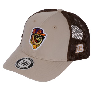 Gorra cafe DB3 modelo Status Breaker tipo trucker de perfil